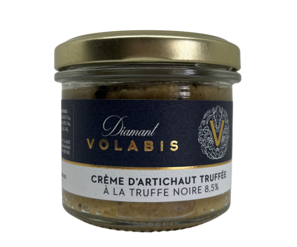 Crème artichaut truffée à la truffe noire 8.5% Volabis